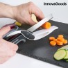 Couteau-Ciseau avec Mini Planche à Découper Intégrée Scible InnovaGoods